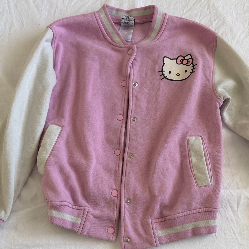 Hello kitty little girls jacket size 8/10